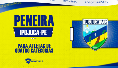 Ipojuca A.C. (PE) promove grande peneira para categorias de base