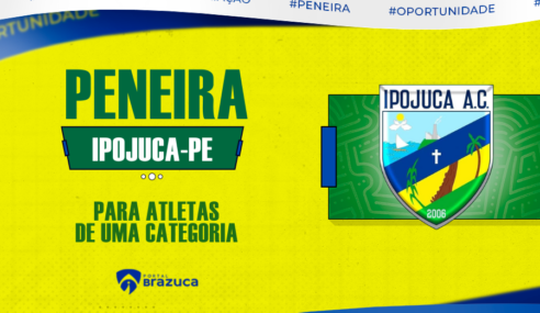 Ipojuca Atlético Clube (PE) promove seletiva feminina para uma categoria