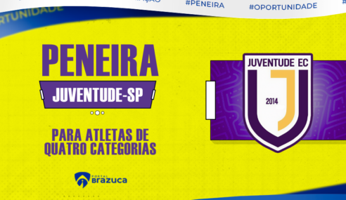 Juventude SAF realiza peneira gratuita em Louveira-SP para quatro categorias