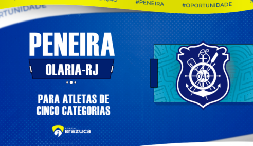 Olaria (RJ) realiza peneira para atletas de 5 categorias em Vista Alegre