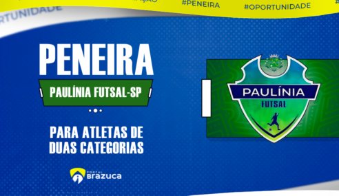 Paulínia Futsal realiza seletiva para duas categorias