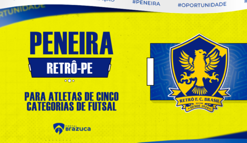 Retrô Futsal realiza seletiva gratuita para jovens atletas em Camaragibe – PE