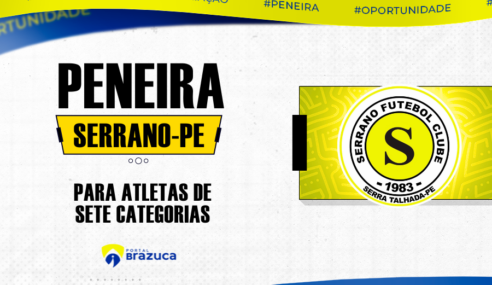 Serrano Futebol Clube (PE) realiza peneira para sete categorias em Mirandiba