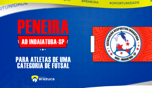 ADI Futsal realiza peneira para atletas de 1 categoria