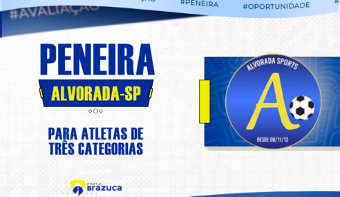 Alvorada F.C. realiza peneira em São Paulo para três categorias