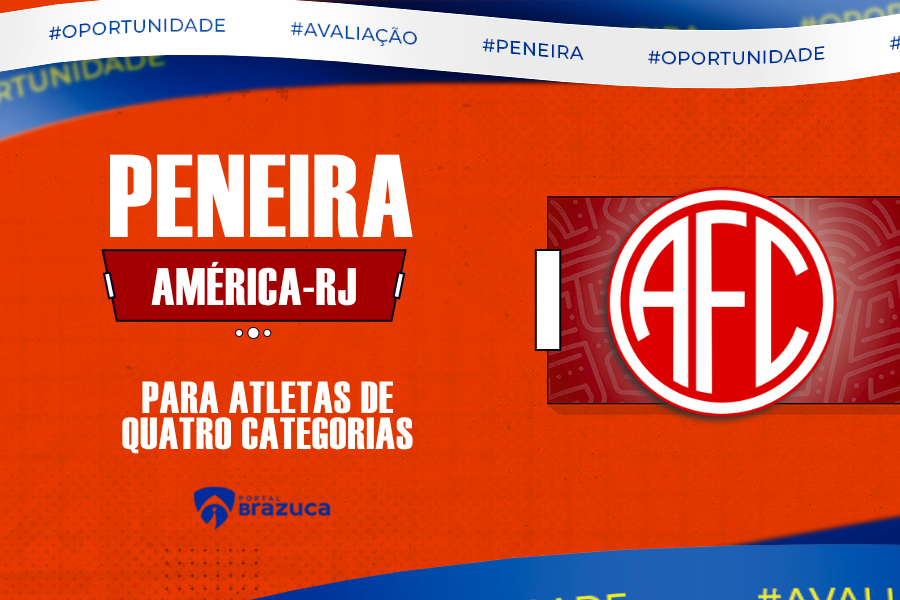 América RJ realiza peneira em Duque de Caxias