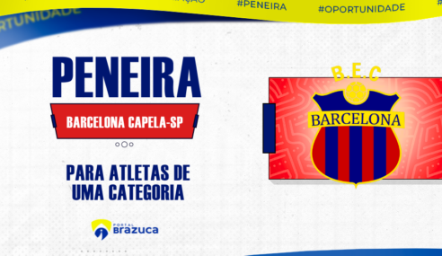 Barcelona Esportivo Capela realiza avaliação para atletas de 1 categoria