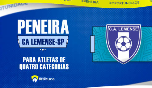 C.A. Lemense realiza peneira em São Paulo