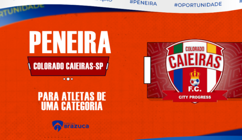 Colorado Caieiras F.C. realiza peneira de goleiros em Osasco