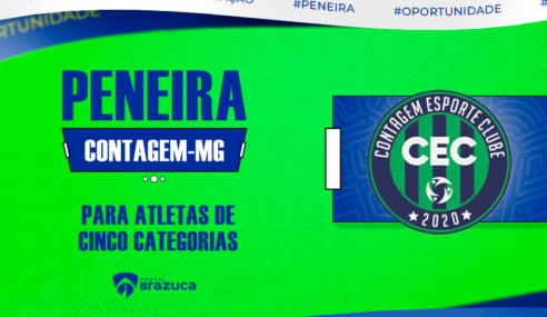 Contagem Esporte Clube realiza seletiva em Contagem