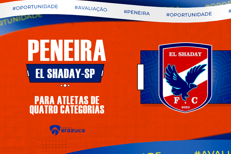 El Shaday F.C. realiza peneira em São Paulo para quatro categorias