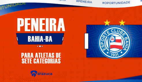 Esporte Clube Bahia realiza peneira em Salvador-BA