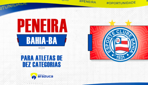 Esporte Clube Bahia realiza peneira em São Félix do Coribe-BA