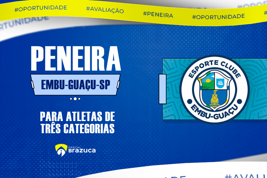 Esporte Clube Embu-Guaçu realiza avaliações para categorias de base em São Paulo