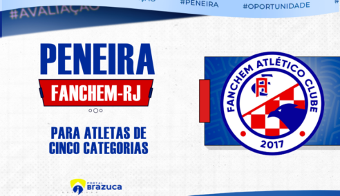 Fanchem Atlético Clube (RJ) realiza peneira gratuita com observador do SPFC