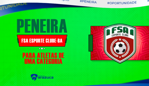 FSA Esporte Clube realiza avaliação para atletas de 1 categoria