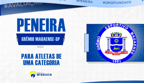 Grêmio Esportivo Mauaense realiza peneira em Mauá