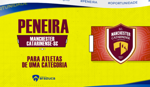 Manchester Catarinense realiza seletivas para a Copa Santa Catarina 2025