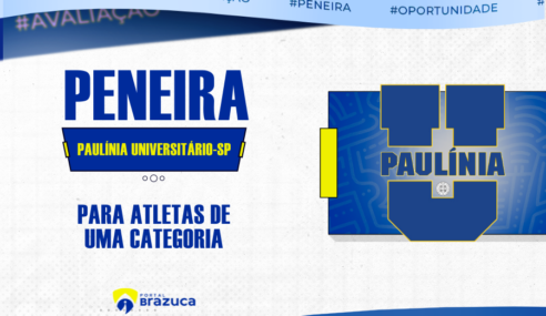 Paulínia Futebol Universitário realiza peneira para atletas de 1 categoria