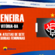 Peneira de futebol feminino no E.C. Vitória em Salvador