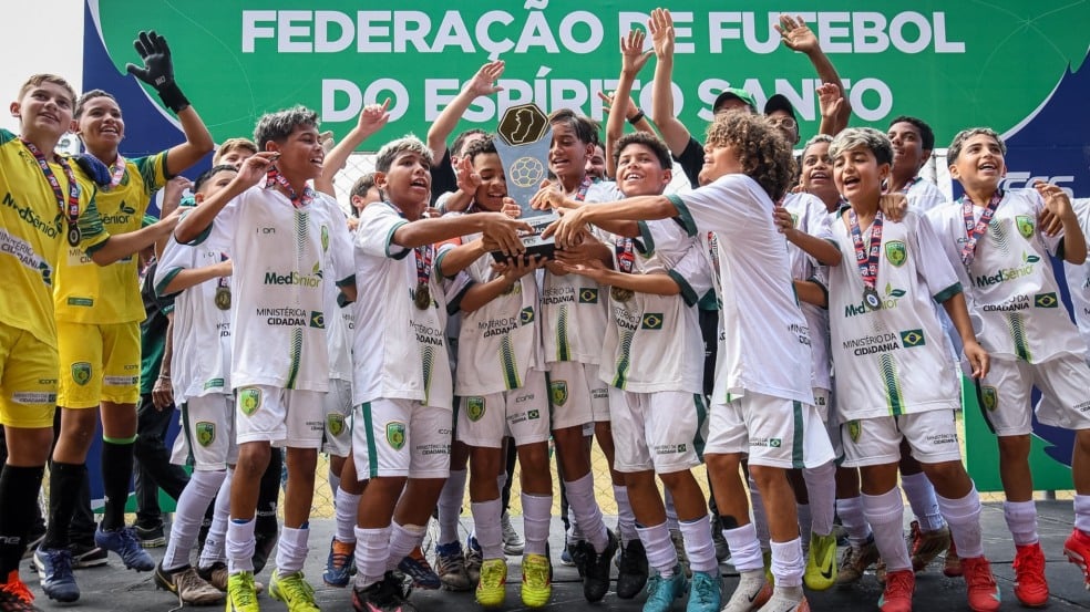 Porto Vitória conquista tetracampeonato estadual nas categorias sub-11 e sub-13