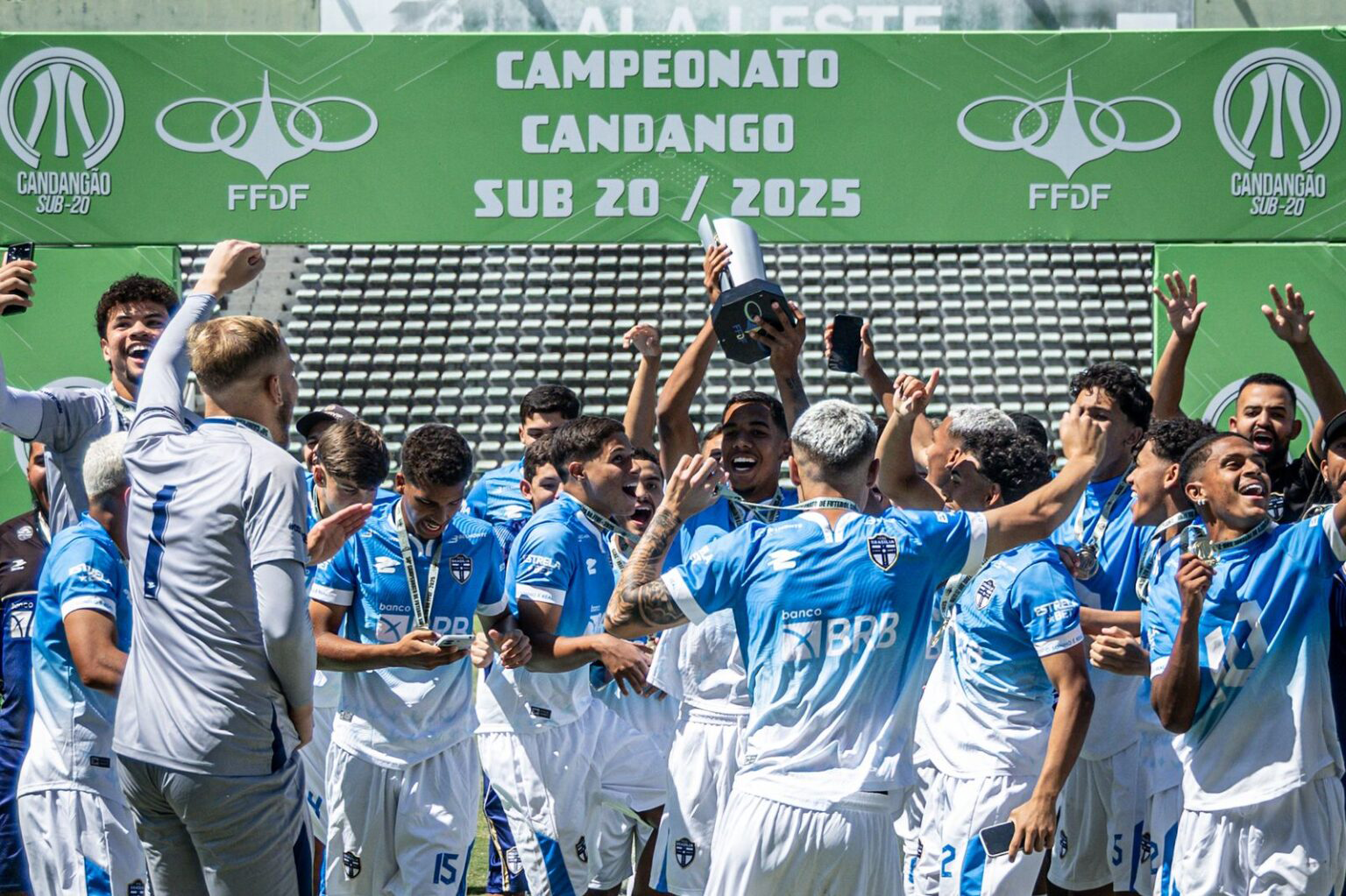 Real Brasília conquista bicampeonato do Candango Sub-20 nos pênaltis