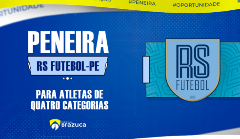 RS Futebol realiza avaliação em Recife-PE