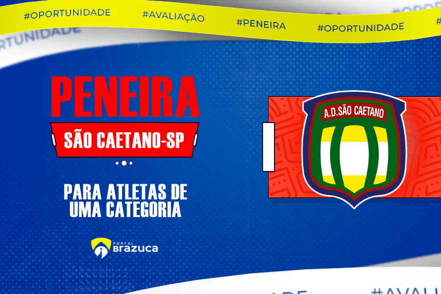 São Caetano Futebol realiza avaliação gratuita para atletas de uma categoria