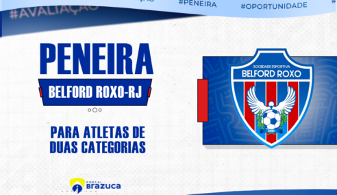 Sociedade Esportiva Belford Roxo realiza peneira em Belford Roxo