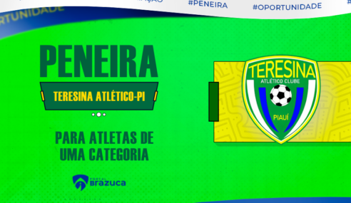 Teresina Atlético realiza peneira em Teresina