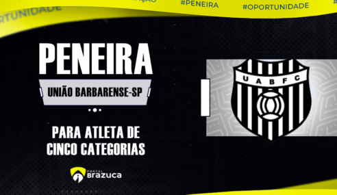 União Barbarense realiza peneira em Santa Bárbara d’Oeste