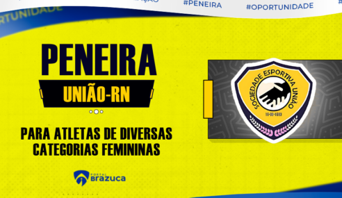 União realiza peneira feminina em Extremoz