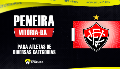 Vitória realiza peneiras em Salvador