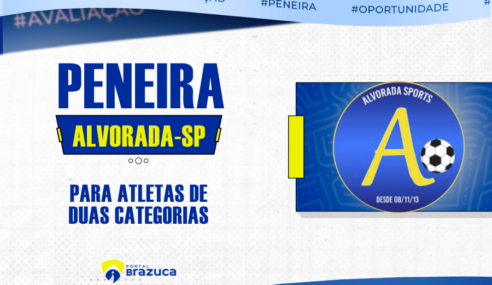 Alvorada FC promove peneira para as categorias de base em São Paulo
