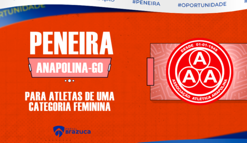 Anapolina realiza peneira de futebol feminino adulto em Anápolis