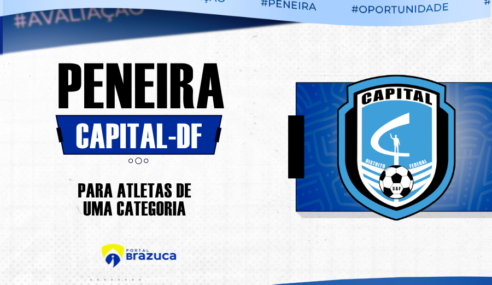 Capital F.C. abre inscrições para peneira gratuita em Brasília