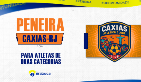 Caxias Atlético Clube abre inscrições para peneira gratuita em Duque de Caxias