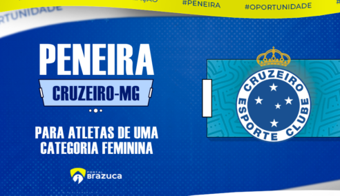 Cruzeiro realiza avaliação para a equipe feminina Sub-17