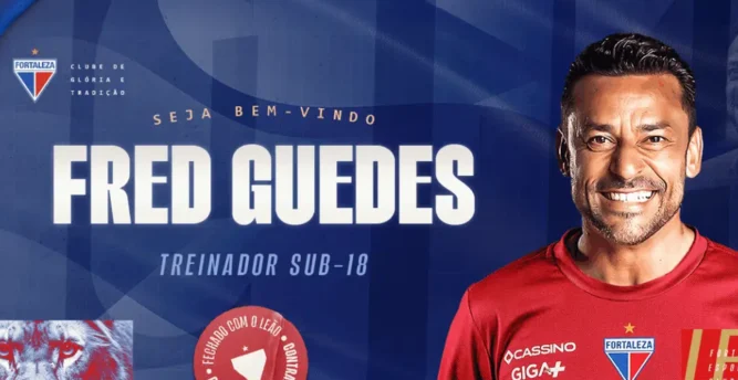 Fortaleza contrata Fred Guedes como novo técnico do time sub-18