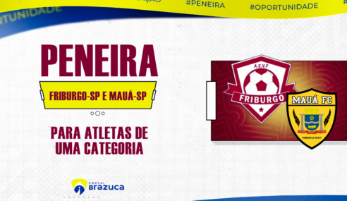 Friburgo F.C. e Mauá F.C. abrem avaliação para 1 categoria