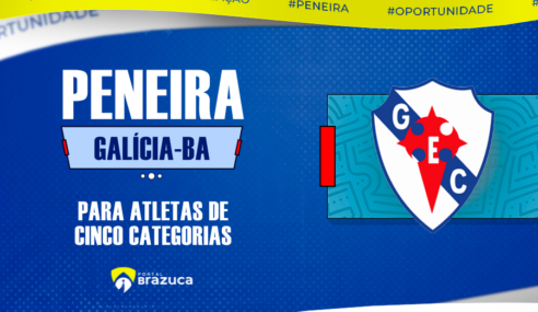 Galícia Esporte Clube (BA) realiza seletiva em Mata de São João-BA