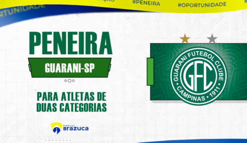 Guarani Futebol Clube abre avaliações para a base feminina