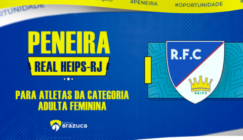 Heips F.C. abre seletiva para o Campeonato Carioca Feminino Adulto