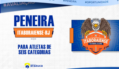 Itaboraiense F.C. promove peneira gratuita para 6 categorias