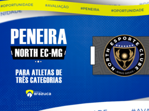 North Esporte Clube marca “Seletiva do Gladiador” em Pirapora para 3 categorias