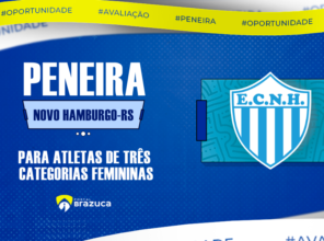 Peneirão gratuito das Gurias do Vale. Novo Hamburgo-RS busca talentos para o time feminino