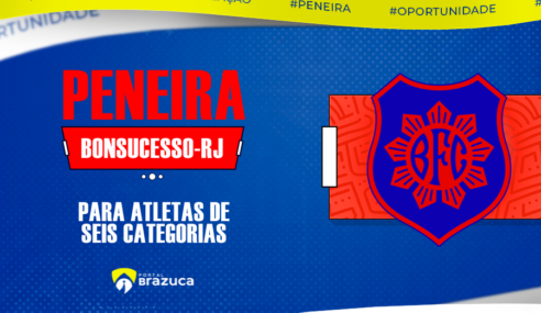 Peneiras do Bonsucesso FC para categorias de base