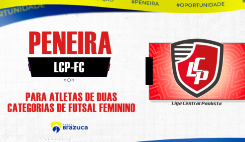 Seletiva de Futsal Feminino na Lapa busca talentos para a Liga Central Paulista