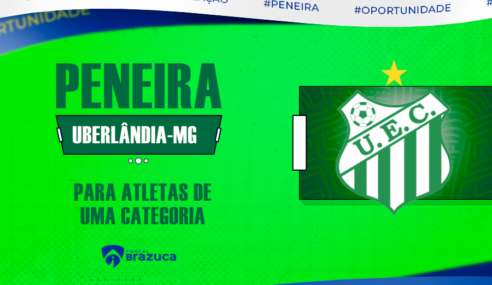 Uberlândia Esporte Clube anuncia seletiva para categoria Sub-13