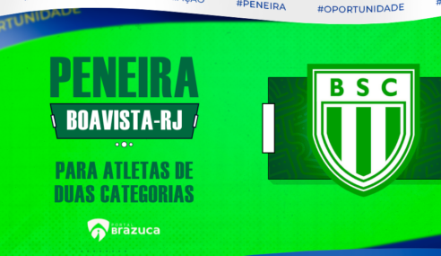 Boavista anuncia peneira no Rio de Janeiro para duas categorias; confira como participar